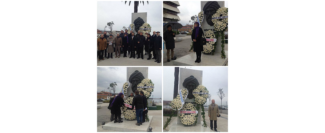 Ölüm Yıl Dönümünde Mimar Sinan'a, İzmirSMD Tarafından Anma Töreni Düzenlendi