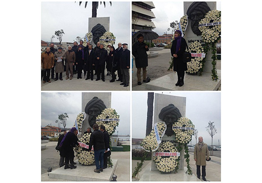 Ölüm Yıl Dönümünde Mimar Sinan'a, İzmirSMD Tarafından Anma Töreni Düzenlendi